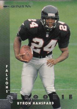 Byron Hanspard Atlanta Falcons 1997 Donruss NFL Rookie #215